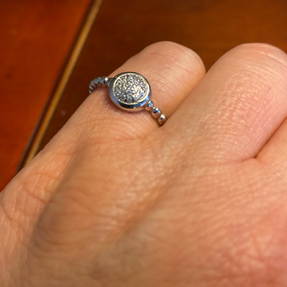 Russian silver ring, size 7, new with tags